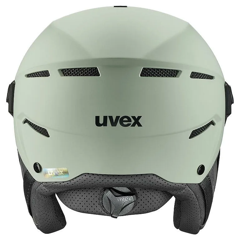 Casca schi Uvex instinct visor oxid green matt 59-61 - imagine 3