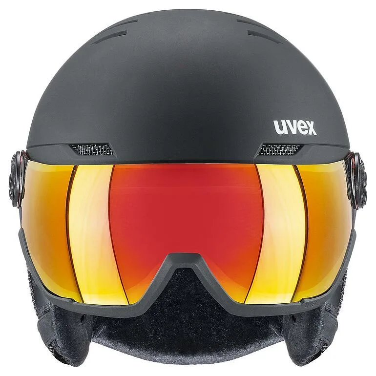 Casca schi Uvex wanted visor black matt 54-58 - imagine 2