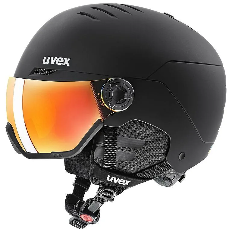 Casca schi Uvex wanted visor black matt 58-61