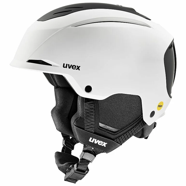 Casca schi Uvex resolution MIPS white-black matt 52-55