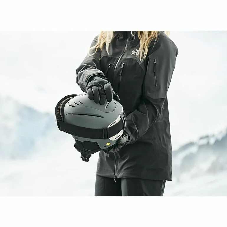 Casca schi Uvex resolution MIPS rhino-warm grey matt 55-59 - imagine 6