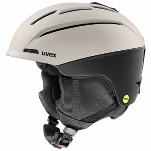 Casca schi Uvex gravitate MIPS warm grey-black matt 55-59