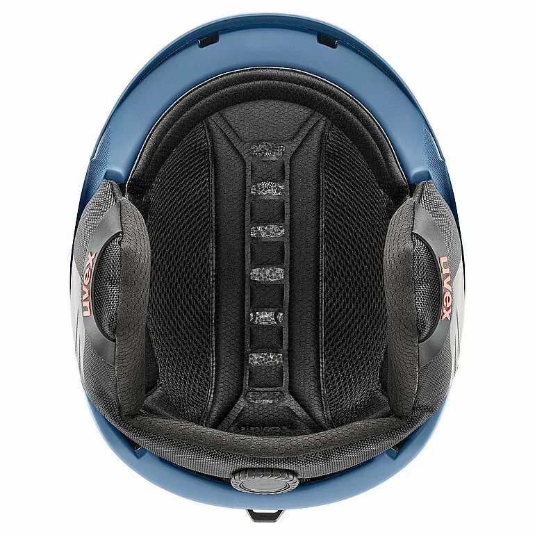 Casca schi Uvex gravitate stone?blue-grad?black matt 51-55 - imagine 4