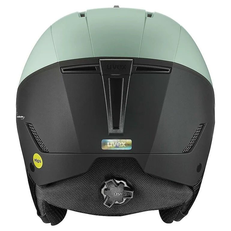 Casca schi Uvex stance MIPS oxid green-black matt 51-55 - imagine 3