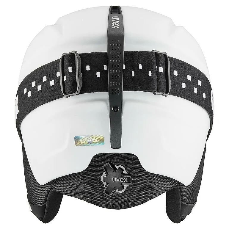 Casca schi Uvex viti set white matt 51-55 cu ochelari - imagine 3