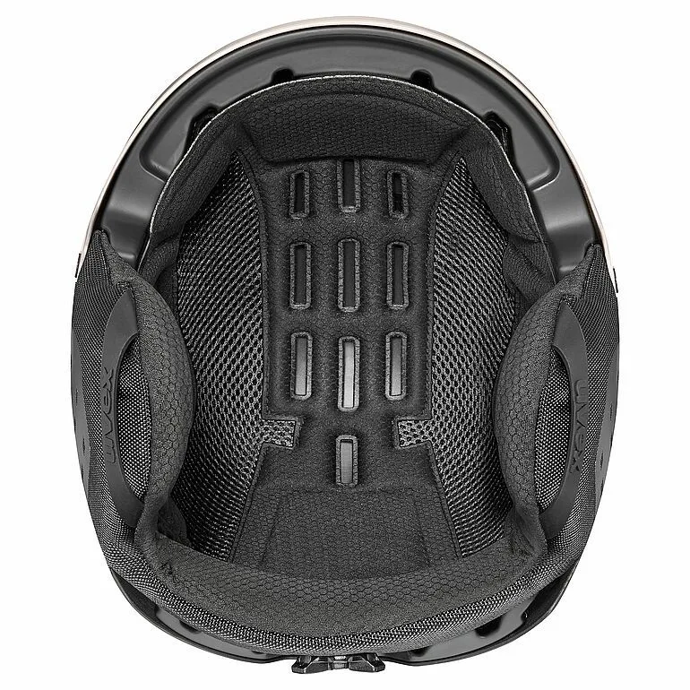 Casca schi Uvex stance warm grey-black matt 51-55 - imagine 4