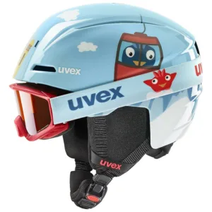 Casca schi Uvex viti set light blue birdy 51-55