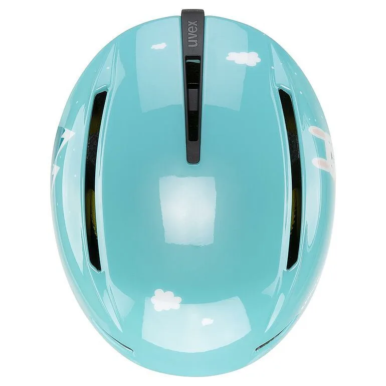 Casca schi Uvex viti turquoise rabbit 51-55 - imagine 5