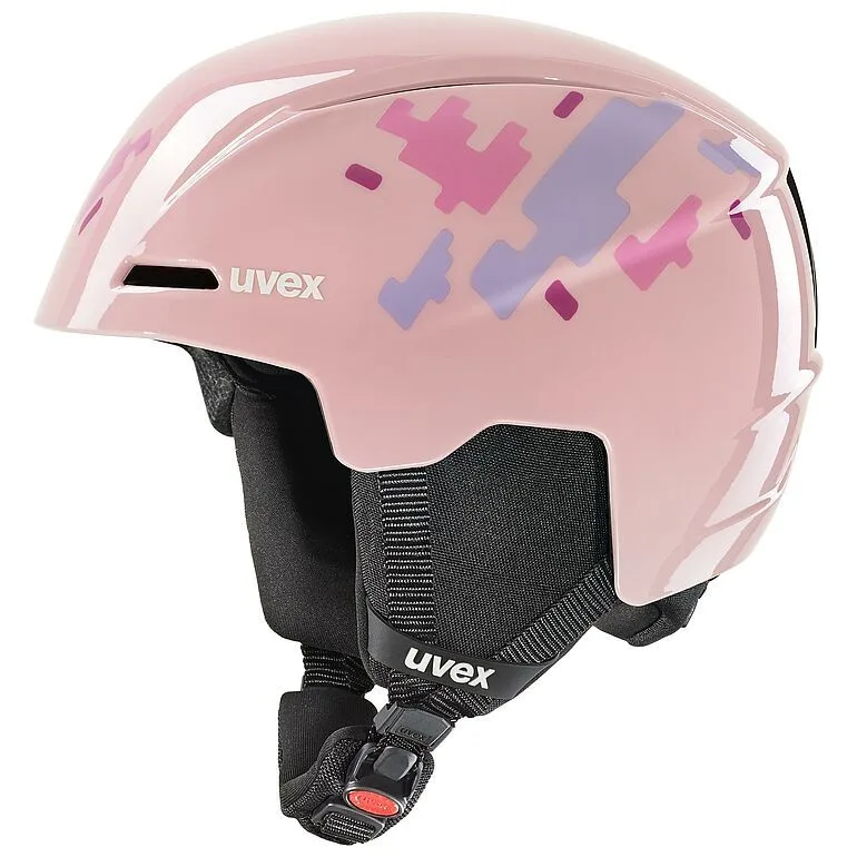 Casca schi Uvex viti pink puzzle 46-50