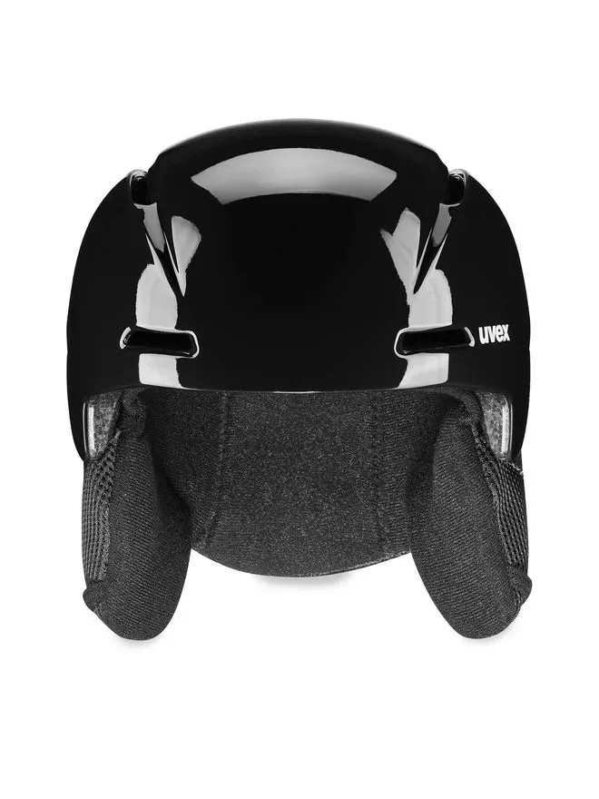 Casca schi Uvex viti pure black shiny 51-55 - imagine 2