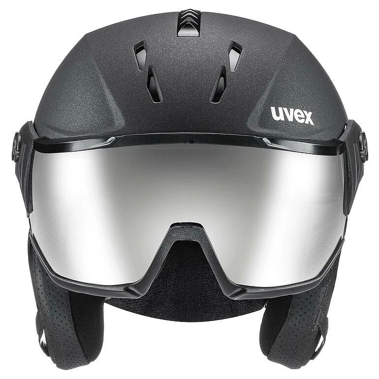 Casca schi Uvex Instinct visor black matt 56-58 - imagine 2
