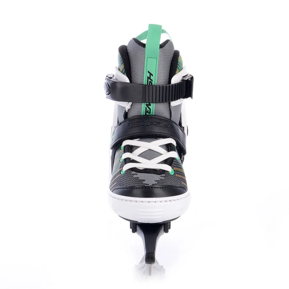 Patine Reglabile TEMPISH SYSTENT ICE negru gri verde 37-40 - imagine 4