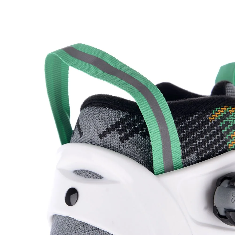 Patine Reglabile TEMPISH SYSTENT ICE negru gri verde 37-40 - imagine 10