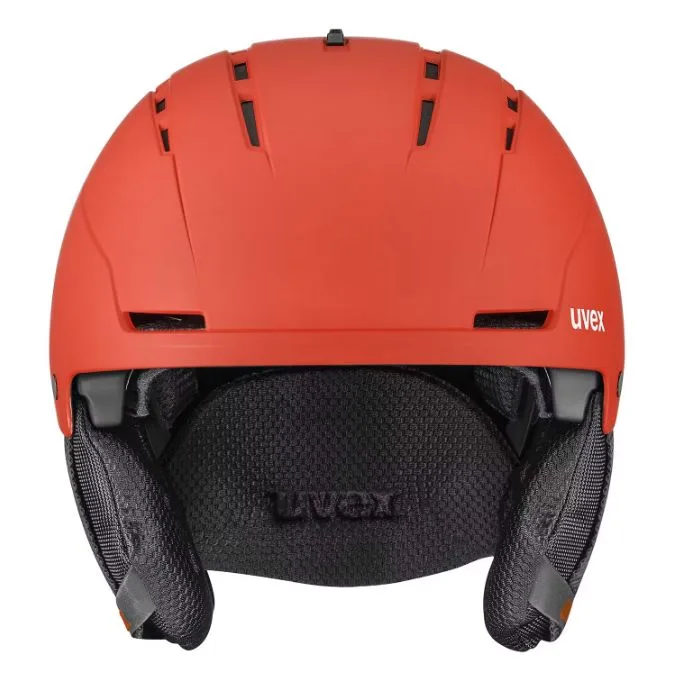 Casca schi Uvex stance AF fierce red matt 54-58 - imagine 2