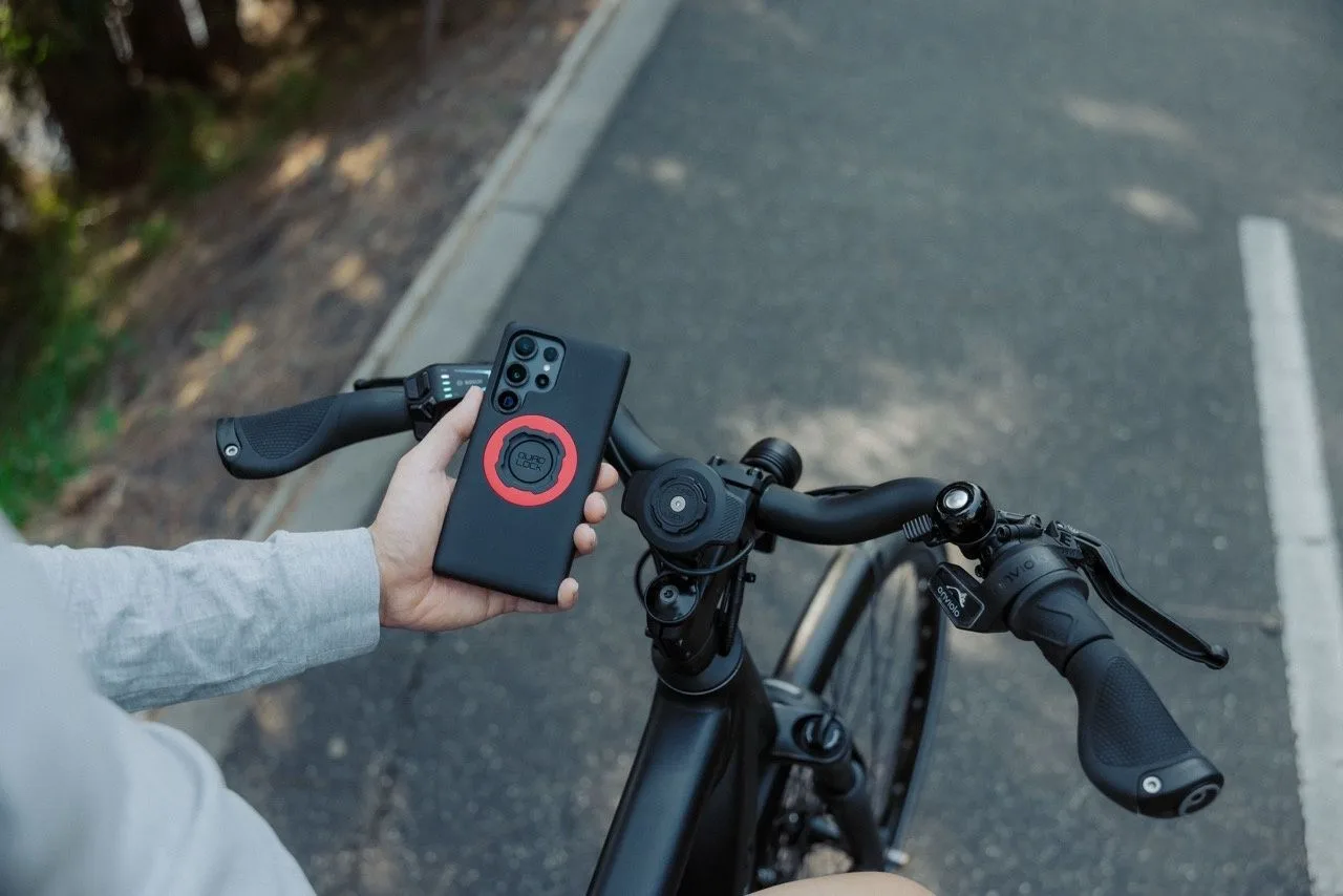 Quad Lock incarcator wireless (cap) impermeabil USB negru - imagine 2