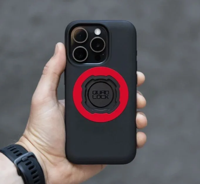 Quad Lock inel magnetic rosu - imagine 3