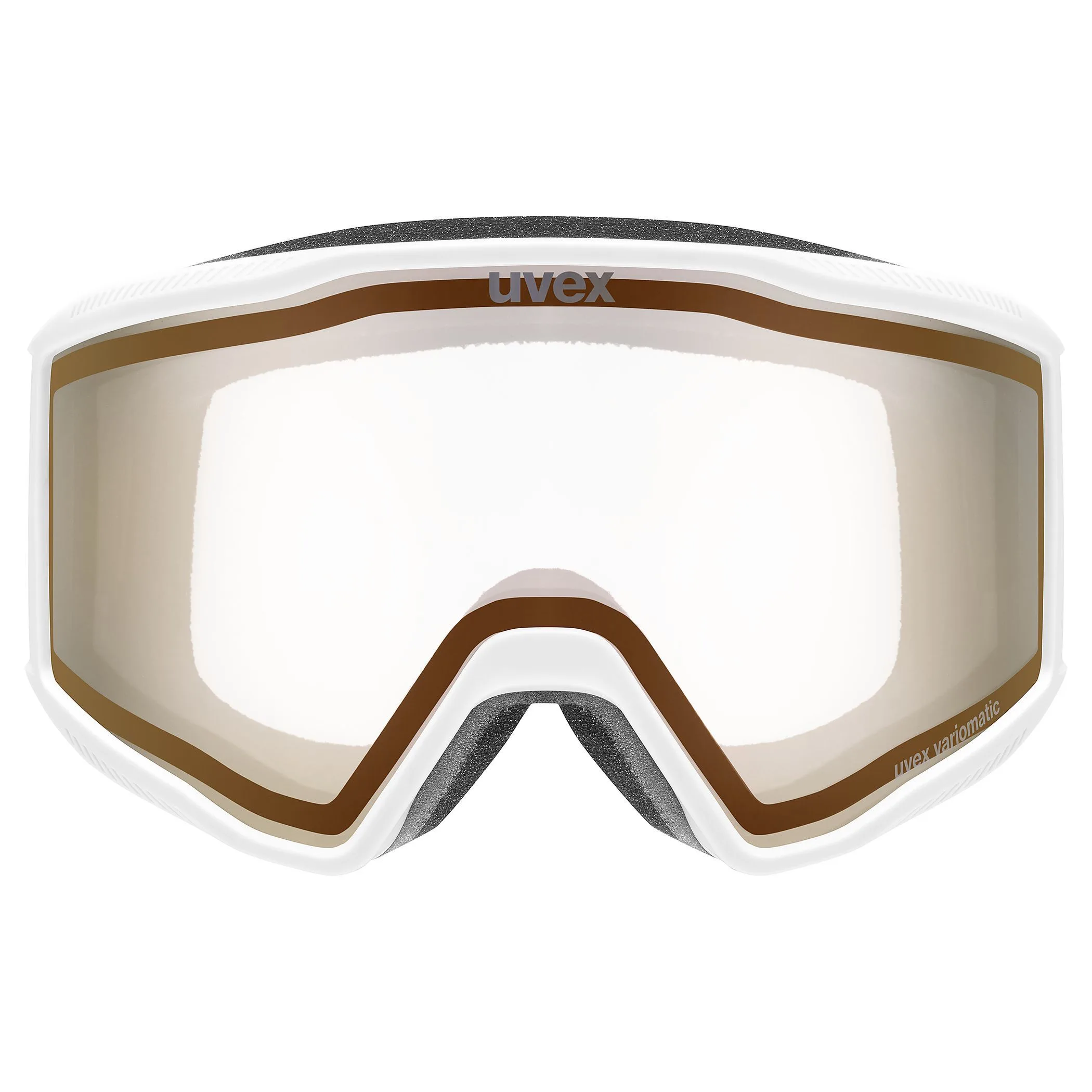 Ochelari schi Uvex blast pro V white matt dl/red-clear - imagine 2