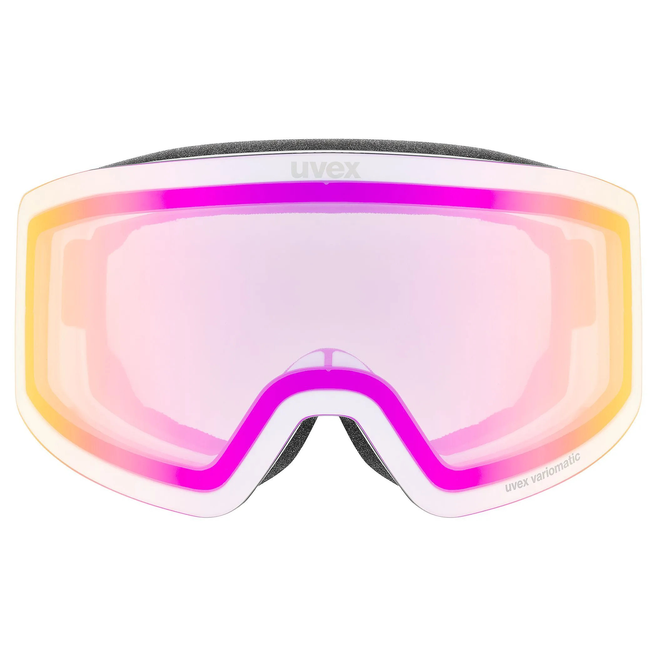 Ochelari schi Uvex provoqe V white matt dl/pink-clear - imagine 2