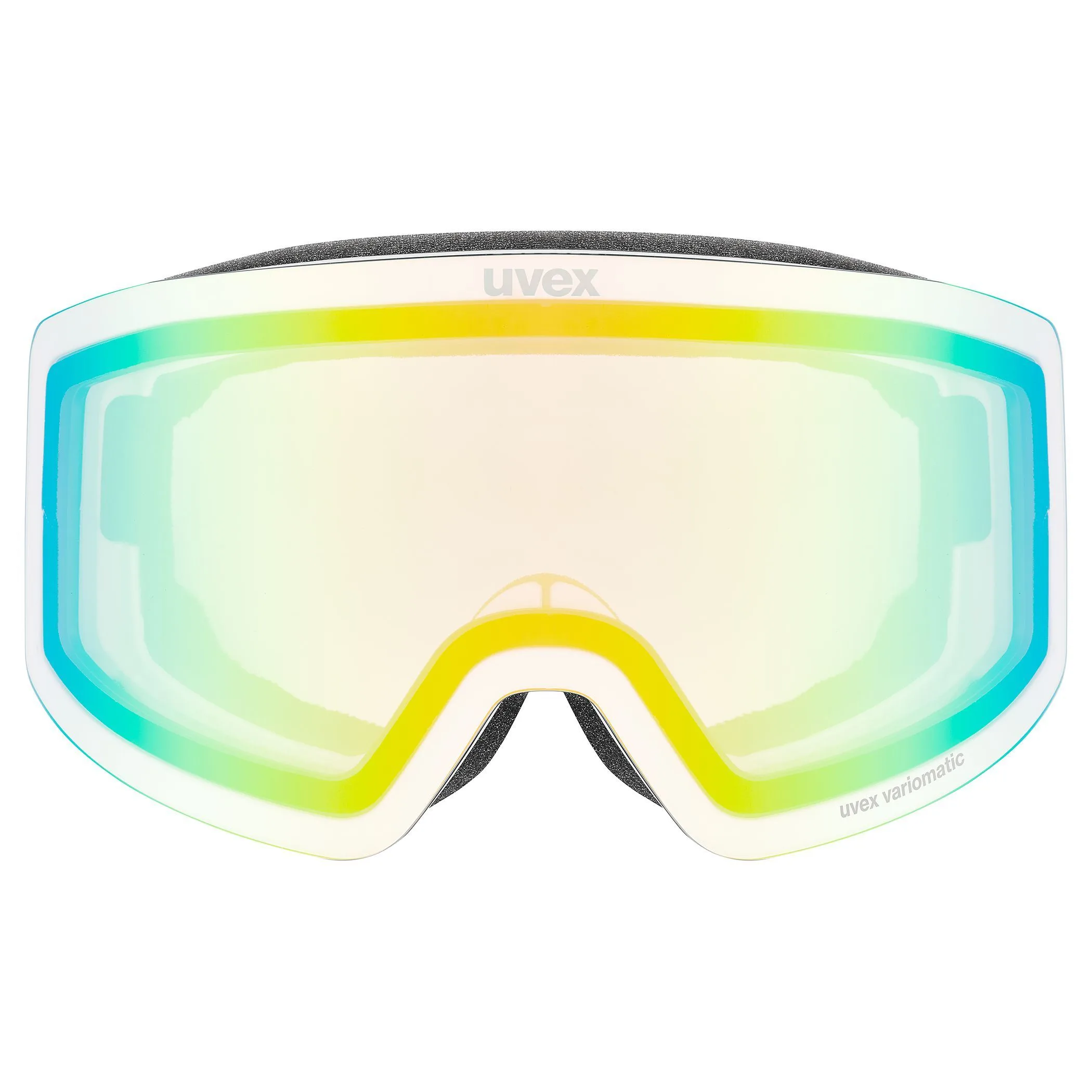 Ochelari schi Uvex provoqe V white matt dl/green-clear - imagine 2