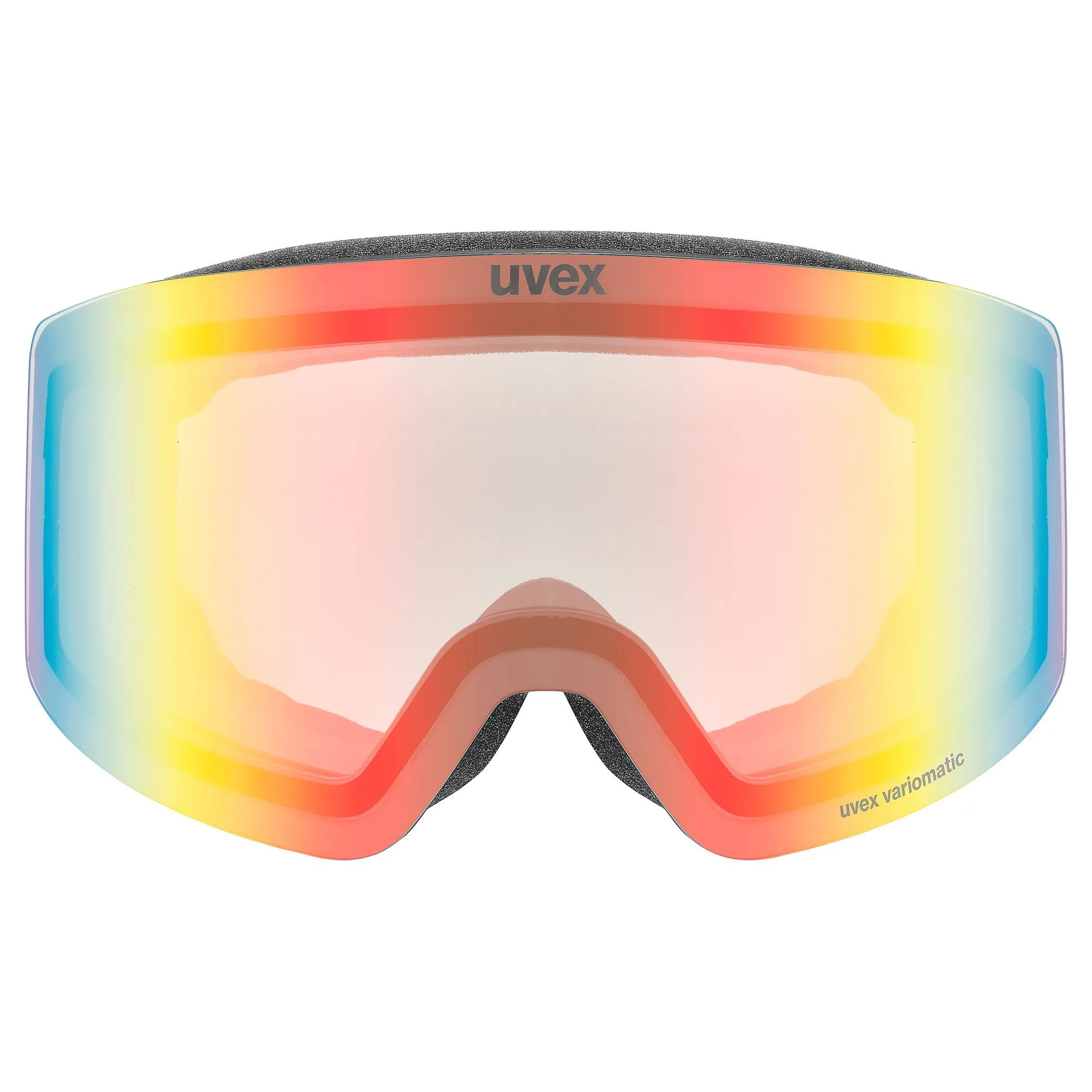 Ochelari schi Uvex provoqe V black matt dl/rainbow-clear - imagine 2