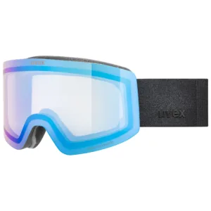 Ochelari schi Uvex provoqe V black matt dl/blue-clear