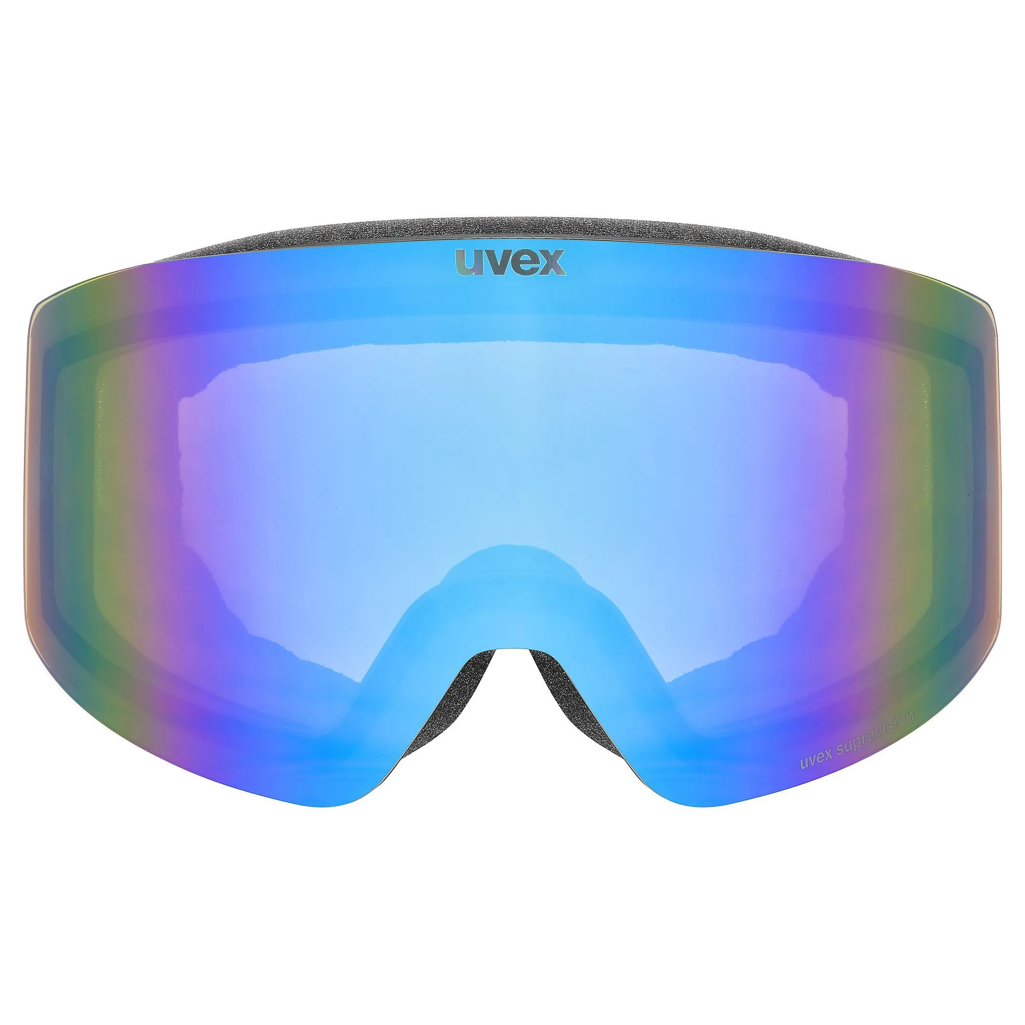 Ochelari schi Uvex provoqe FM black matt dl/blue-clear - imagine 2