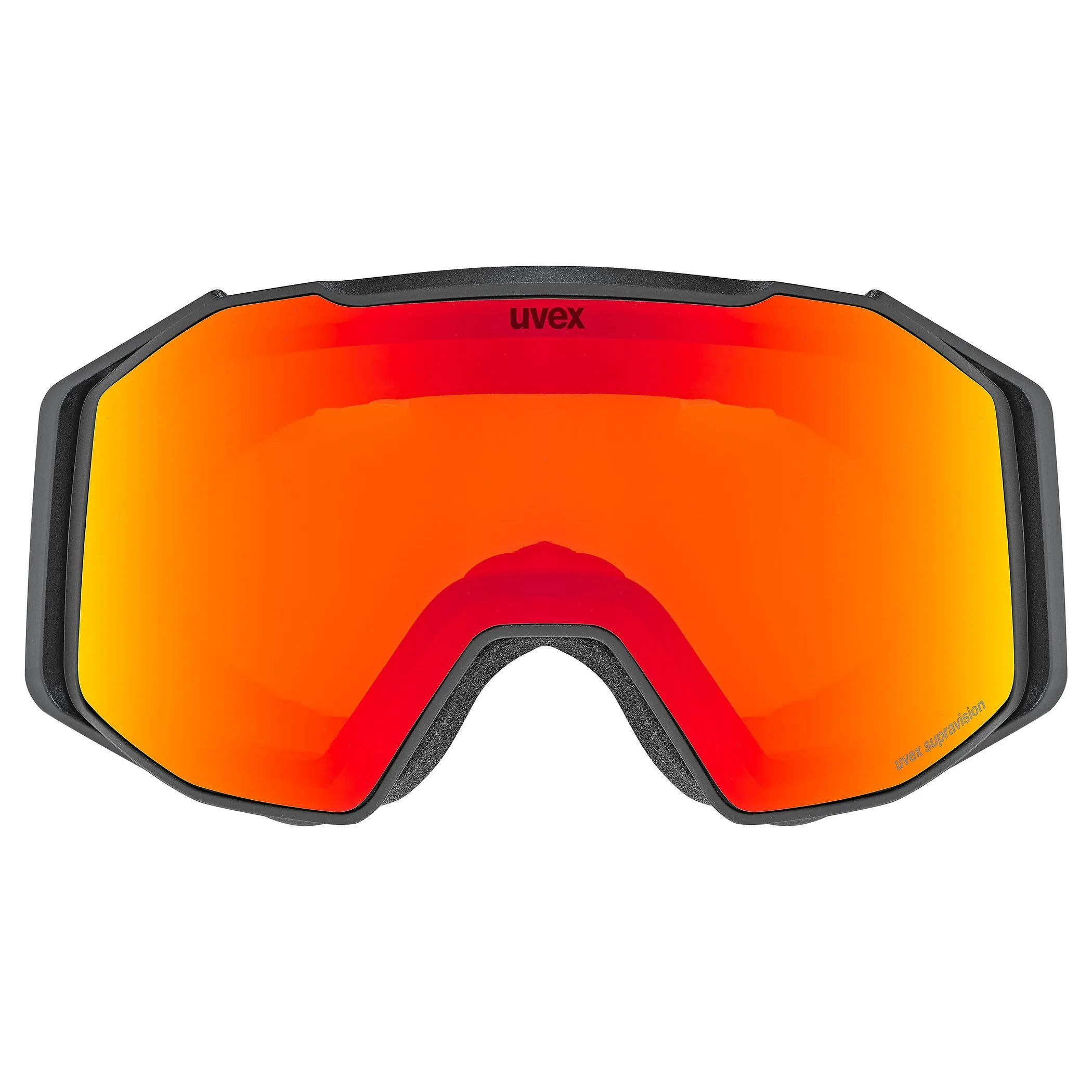 Ochelari schi Uvex gravity FM black matt dl/red-orange - imagine 2