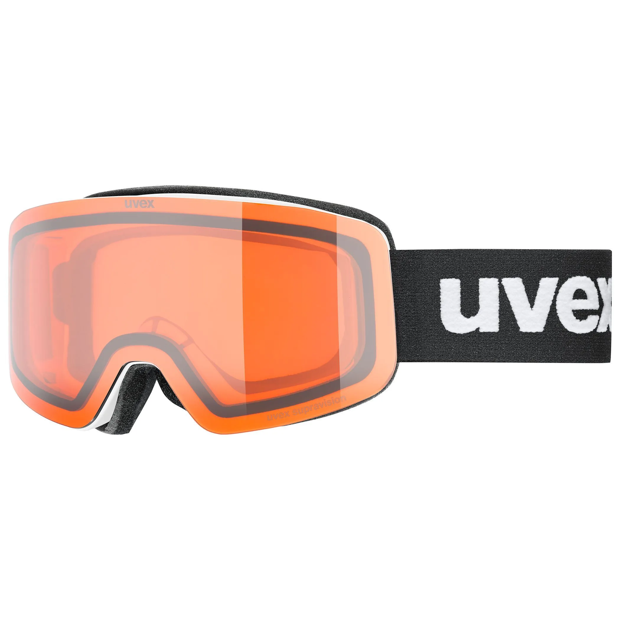 Ochelari schi Uvex pwdr LG white matt dl/lasergold-clear