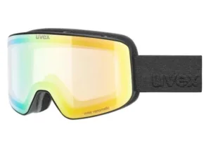 Ochelari schi Uvex pyrit V black matt dl/green-clear