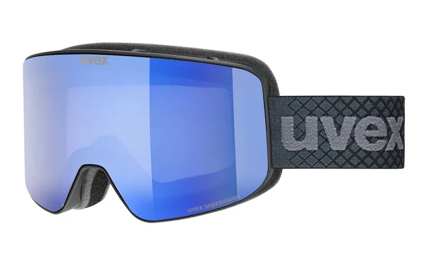 Ochelari schi Uvex pyrit FM black matt dl/blue-clear
