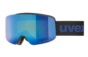 Ochelari schi Uvex pwdr FM black matt dl/blue-clear