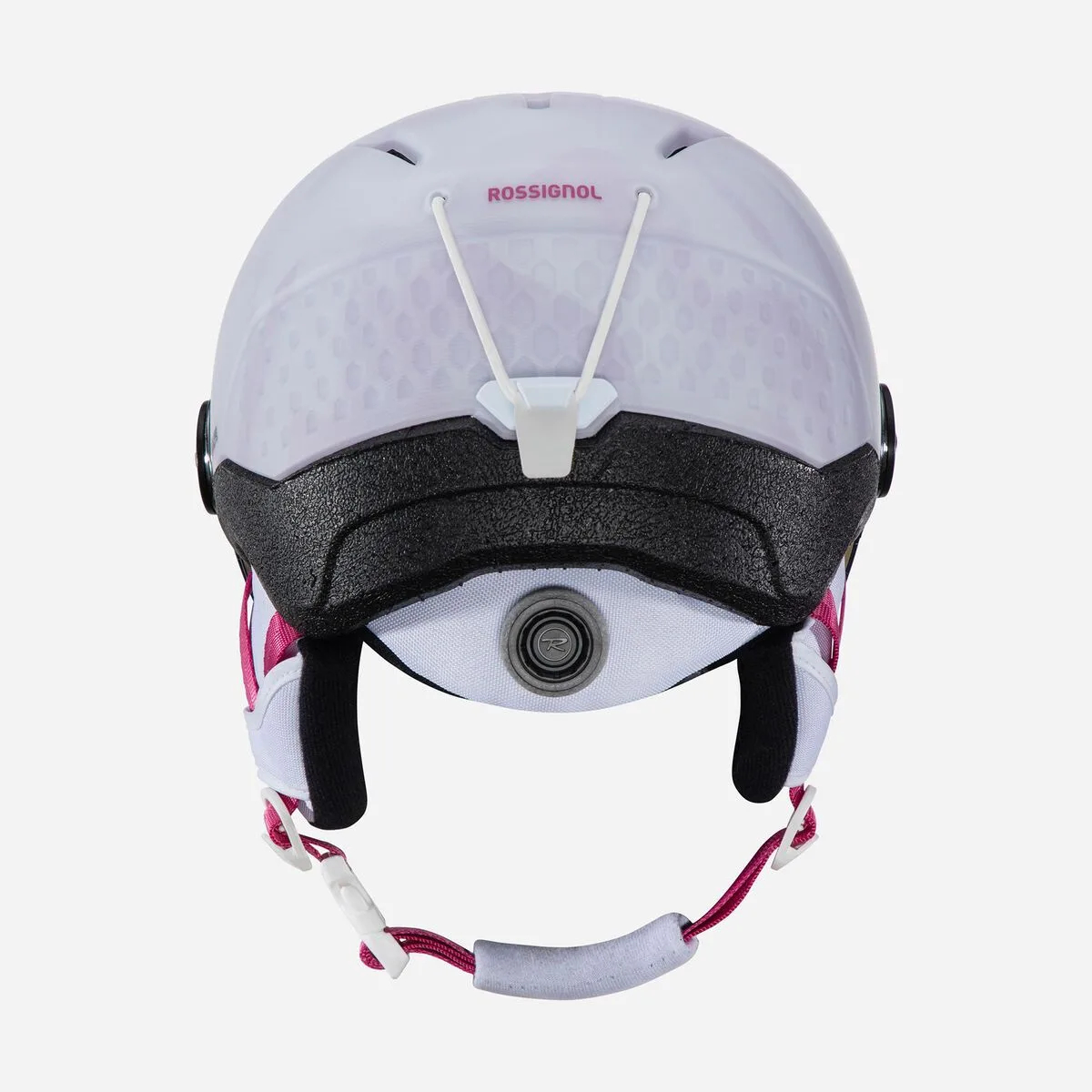 Casca schi Rossignol Whoopee visor impacts alb copii SM - imagine 5