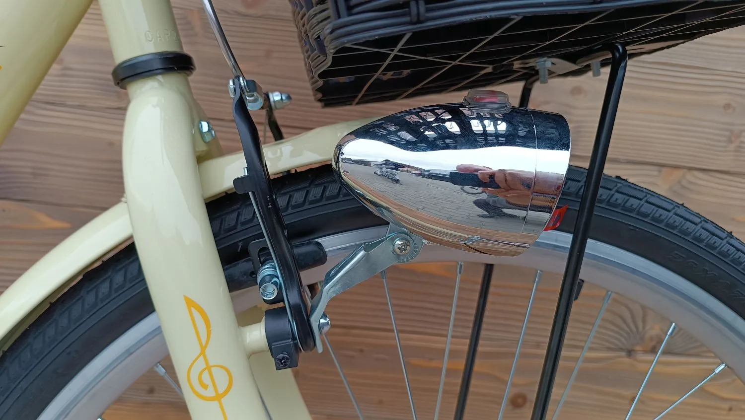 Bicicleta Capriolo Melody 26HT bej 17 - imagine 5