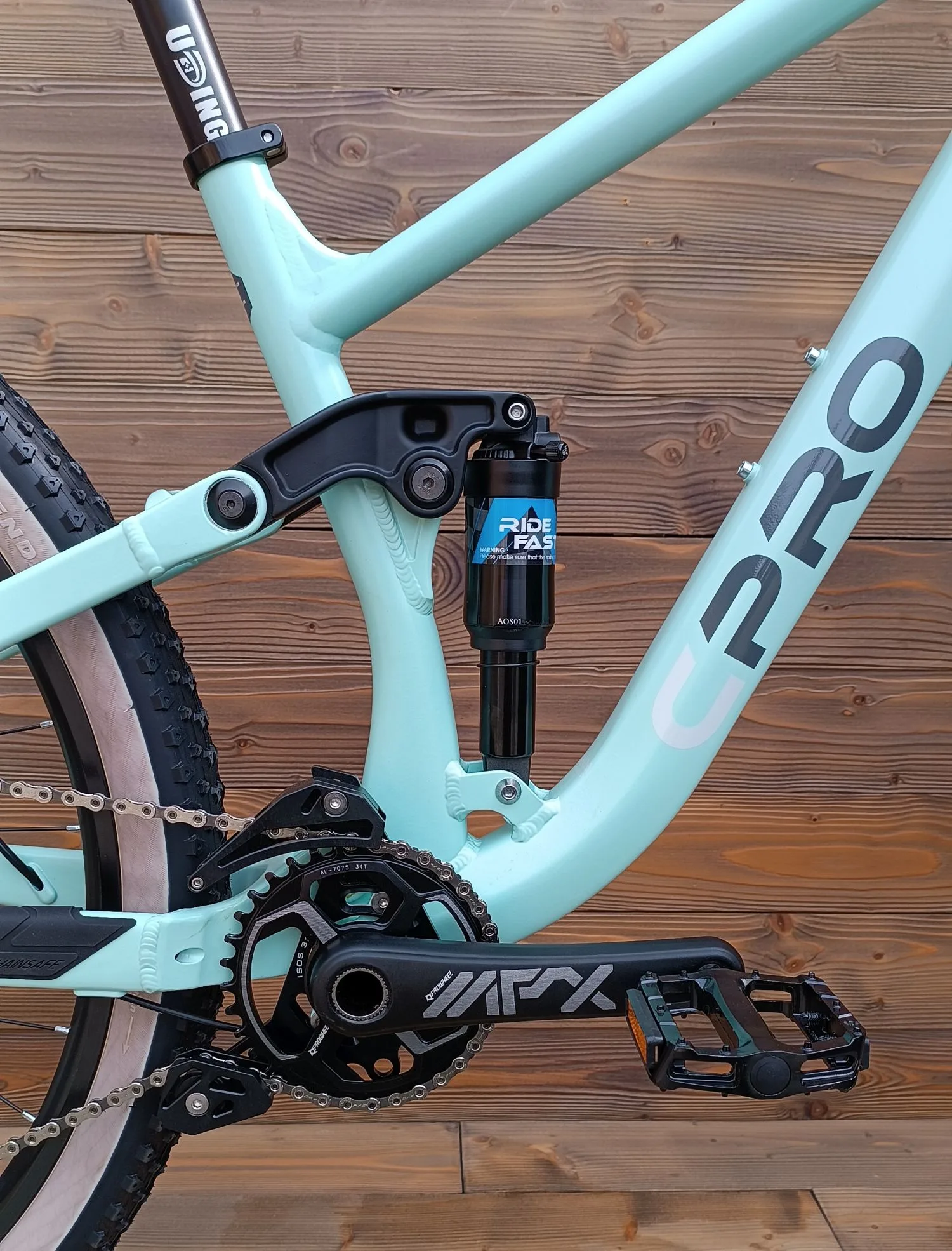 Bicicleta Capriolo 29 ALL-GO 9.7 turquise 16 S - imagine 5