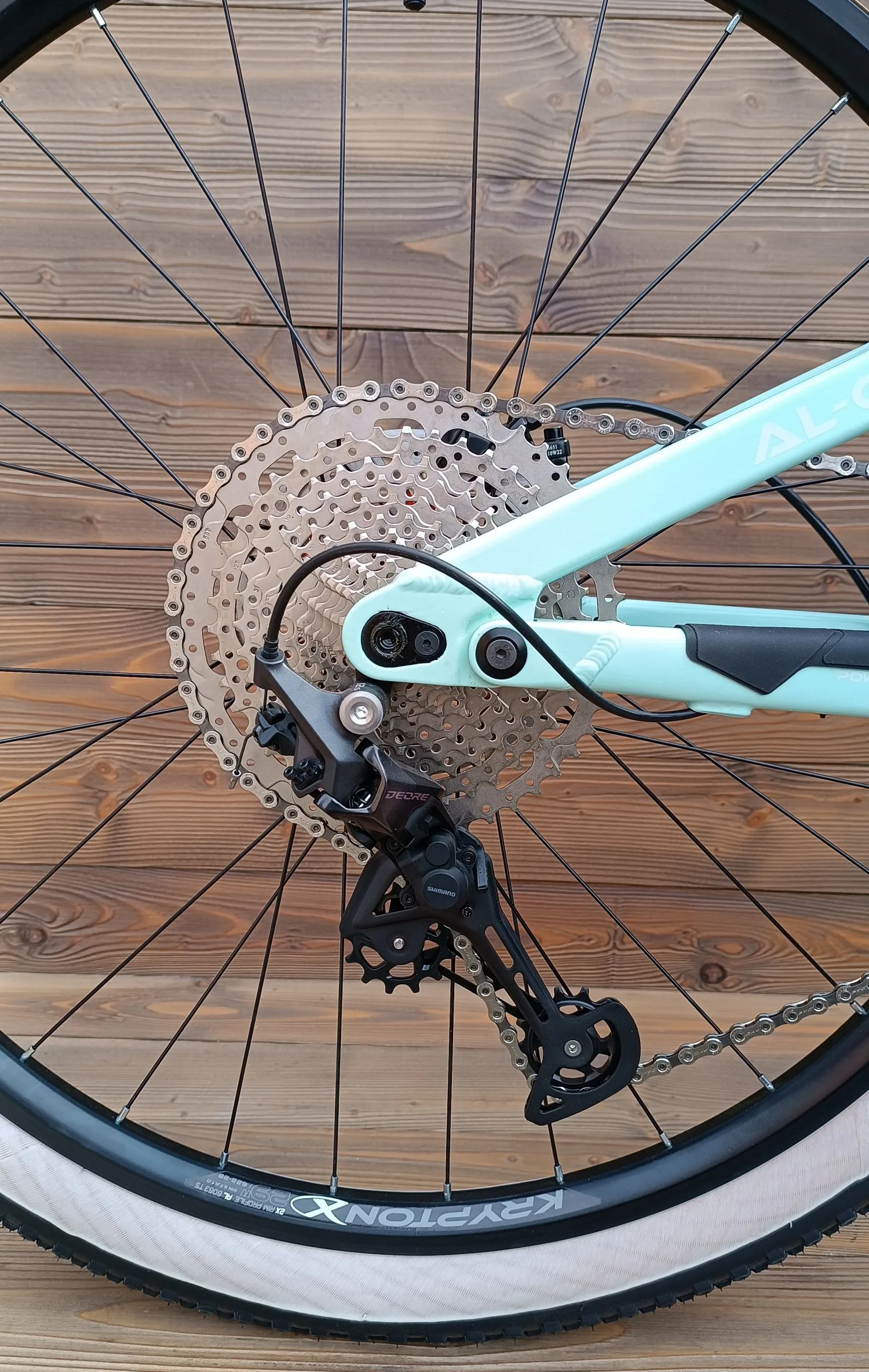 Bicicleta Capriolo 29 ALL-GO 9.7 turquise 16 S - imagine 7