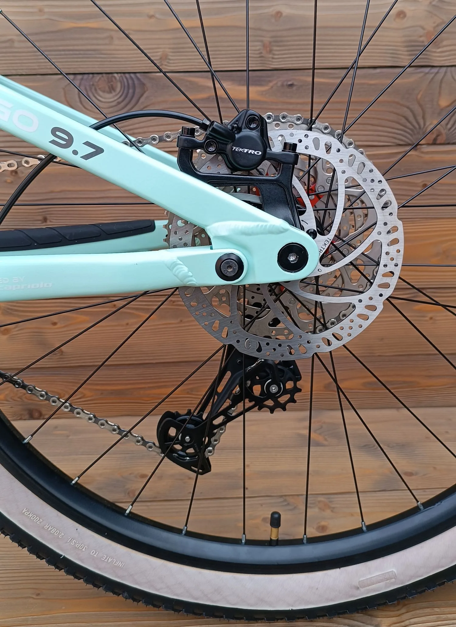 Bicicleta Capriolo 29 ALL-GO 9.7 turquise 16 S - imagine 8