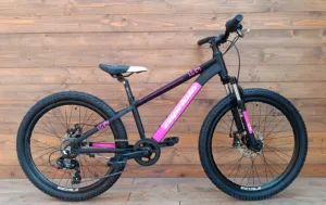 Bicicleta Capriolo MTB LC 24 black pink aluminiu