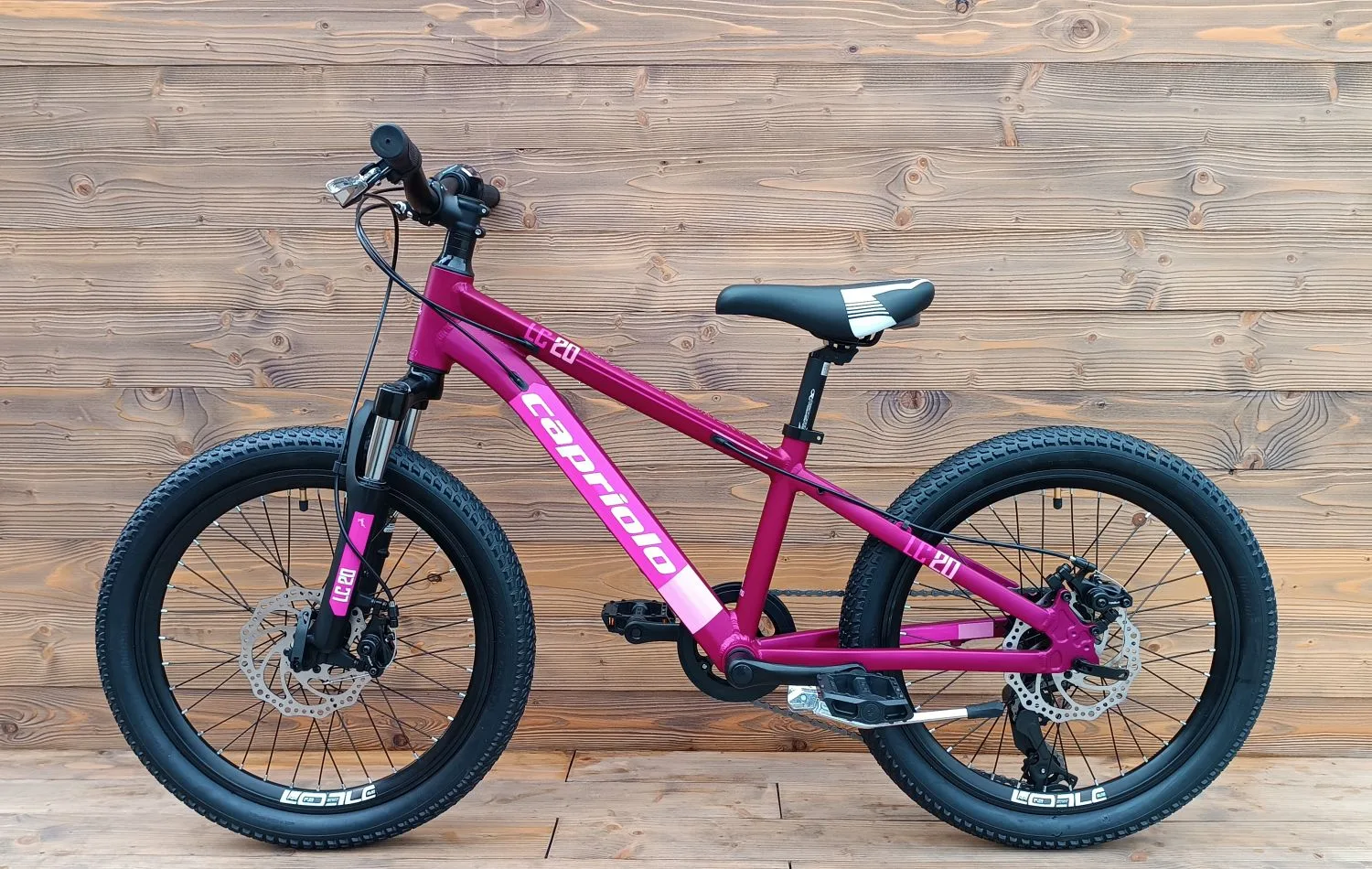 Bicicleta Capriolo LC 20 pink aluminiu - imagine 2