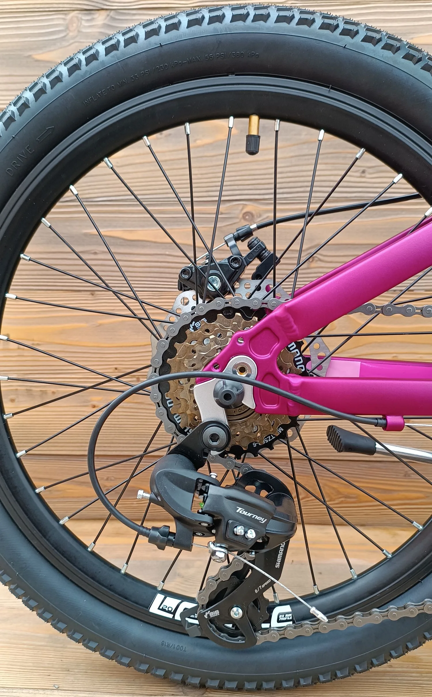 Bicicleta Capriolo LC 20 pink aluminiu - imagine 6