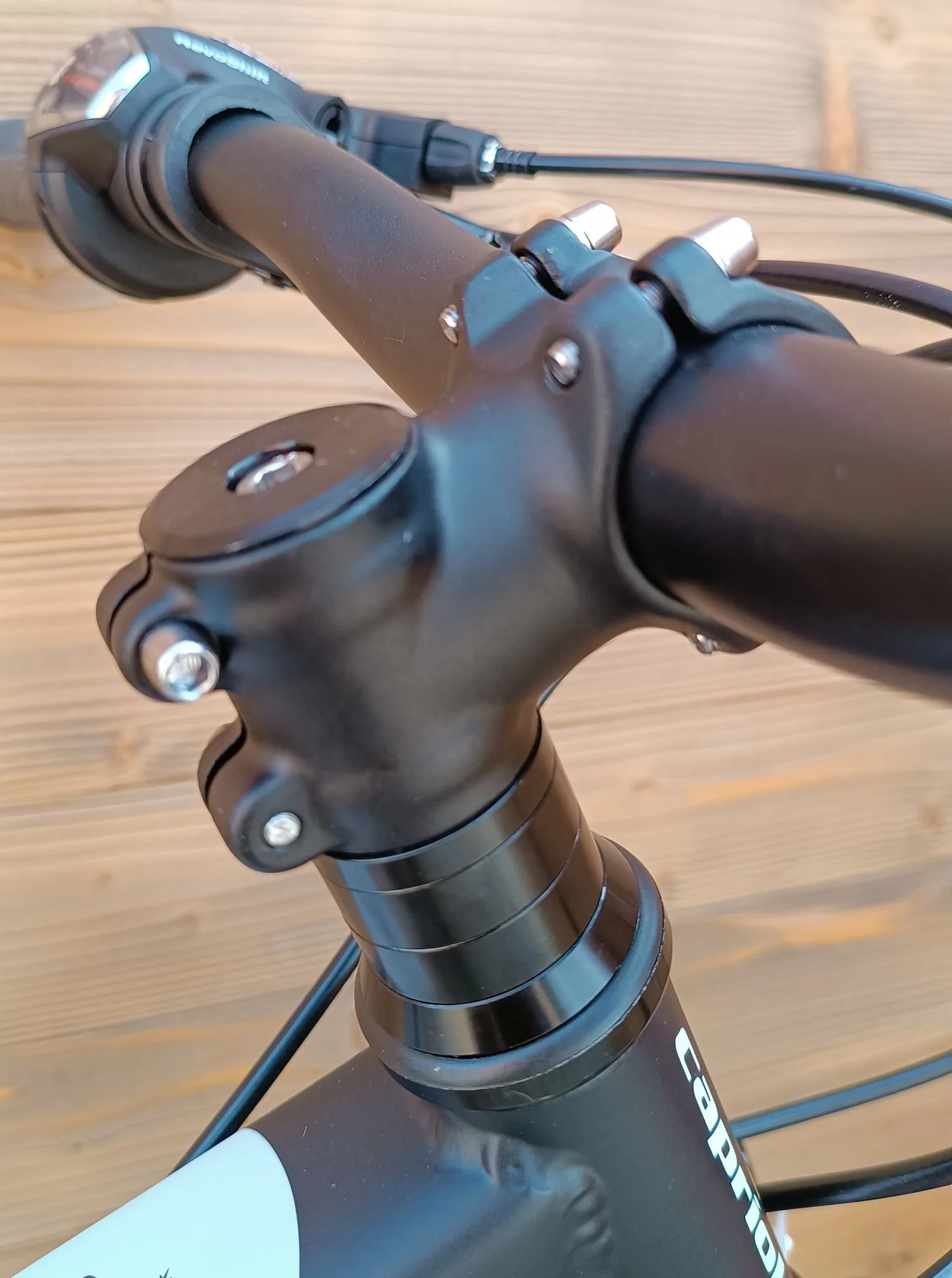 Bicicleta Capriolo Oxygen 24 Disc brake black yellow - imagine 8