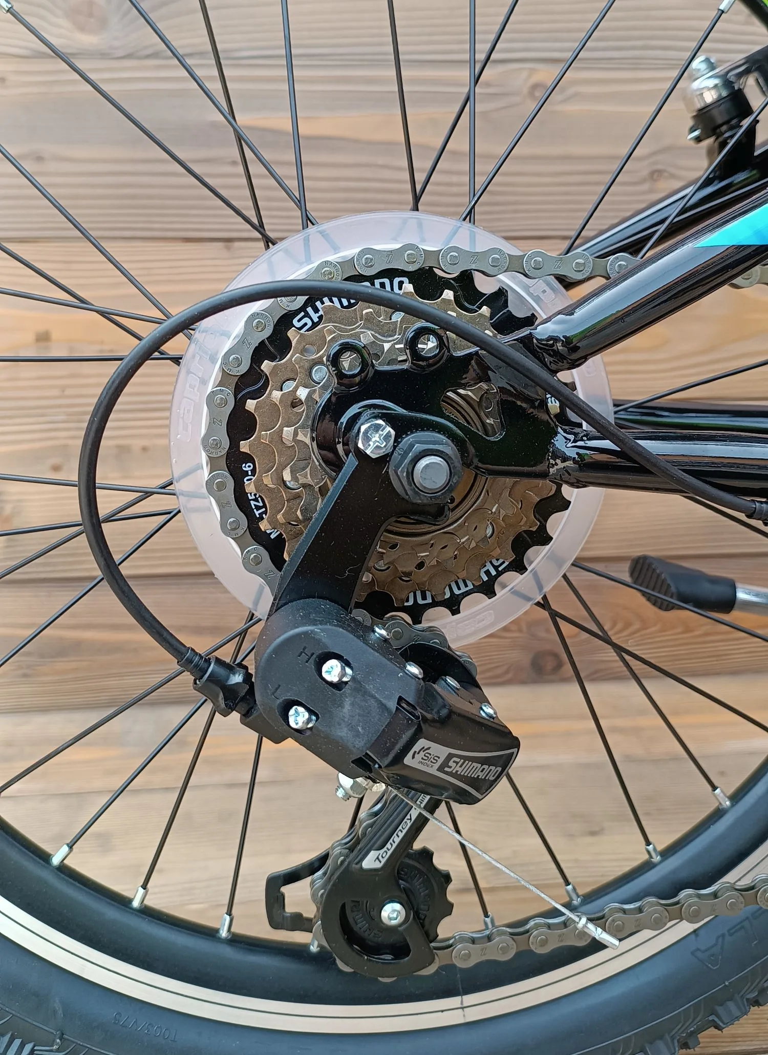 Bicicleta Capriolo MTB 20 DIAVOLO 200 black green 11 - imagine 7