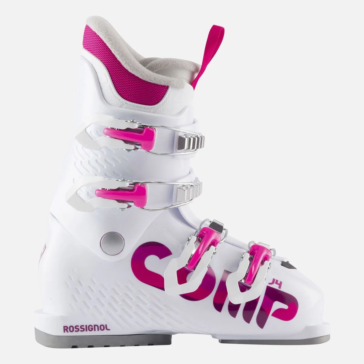 Clapari schi Rossignol Comp JR J4 235 - alb - imagine 3