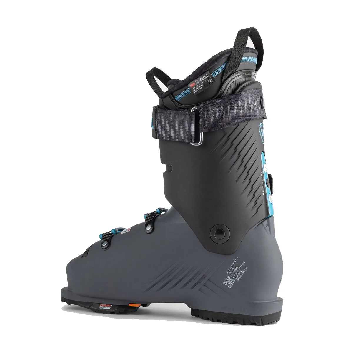 Clapari schi Rossignol Hi-speed 120 hv gw 285 - storm gri - imagine 2