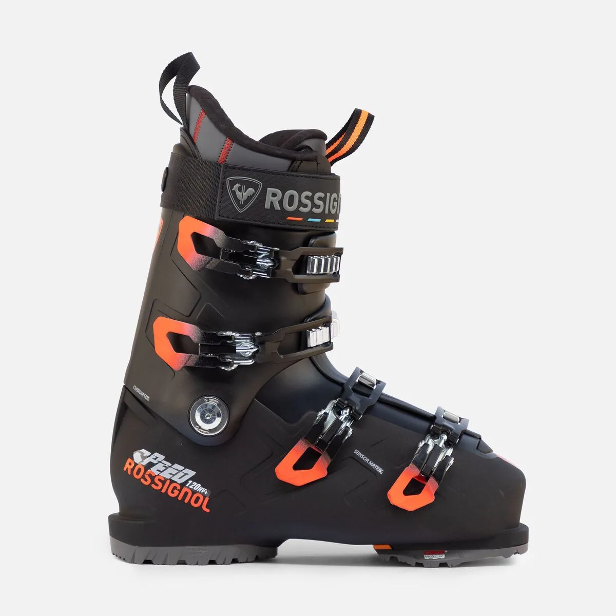 Clapari schi Rossignol Speed 120 hv+ gw 285 - negru barbati