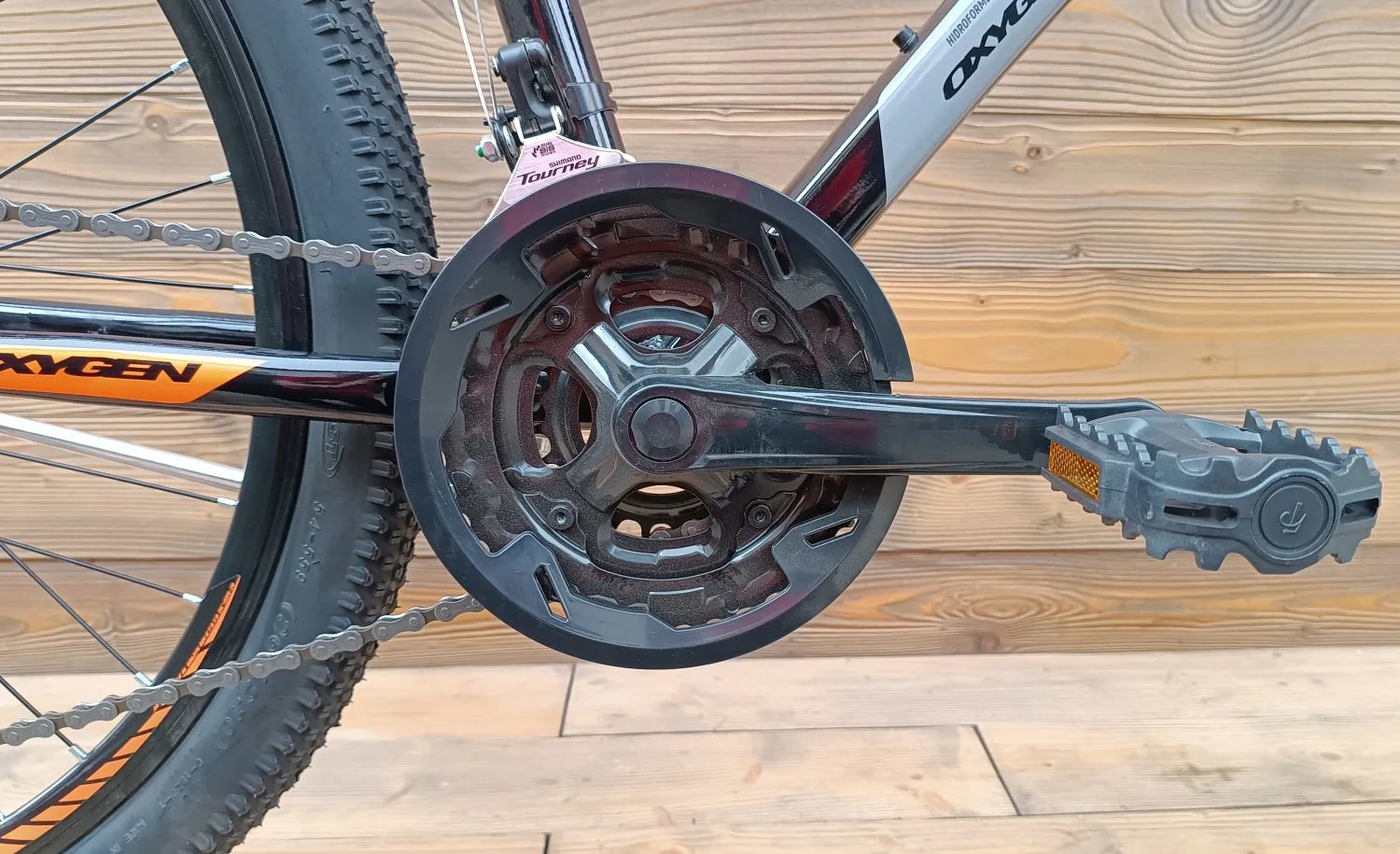 Bicicleta MTB 26 Capriolo Oxygen negru portocaliu 20 - imagine 5