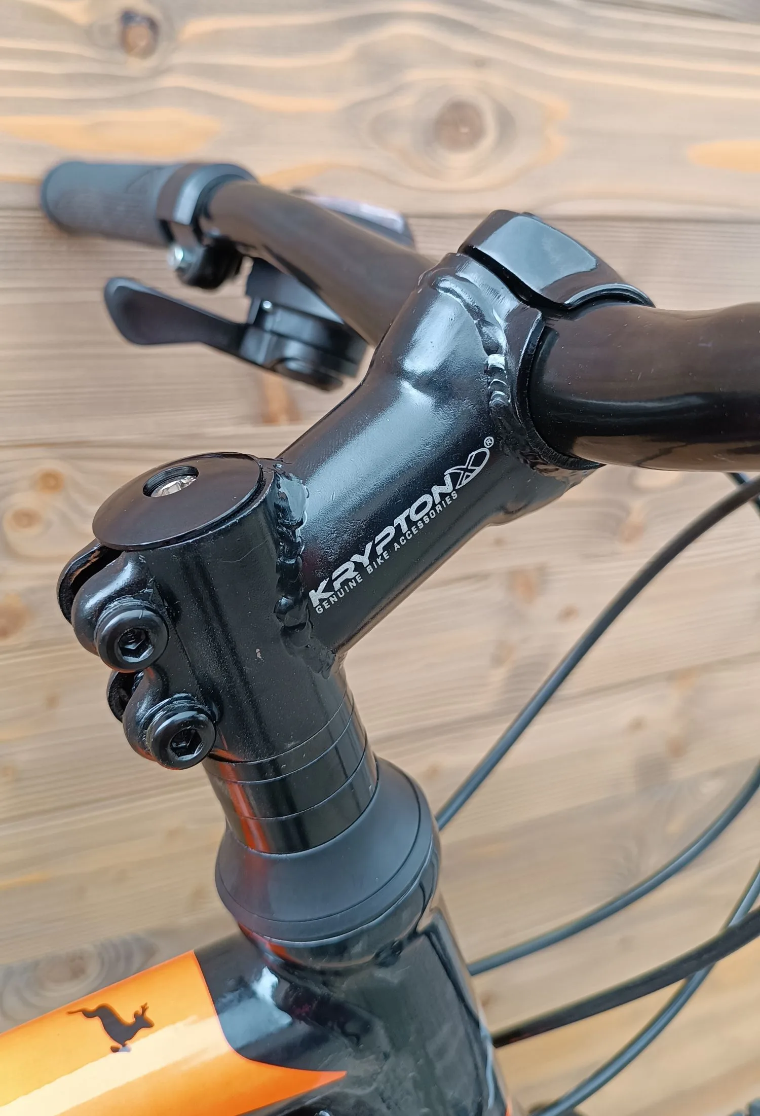 Bicicleta MTB 26 Capriolo Oxygen negru portocaliu 20 - imagine 7