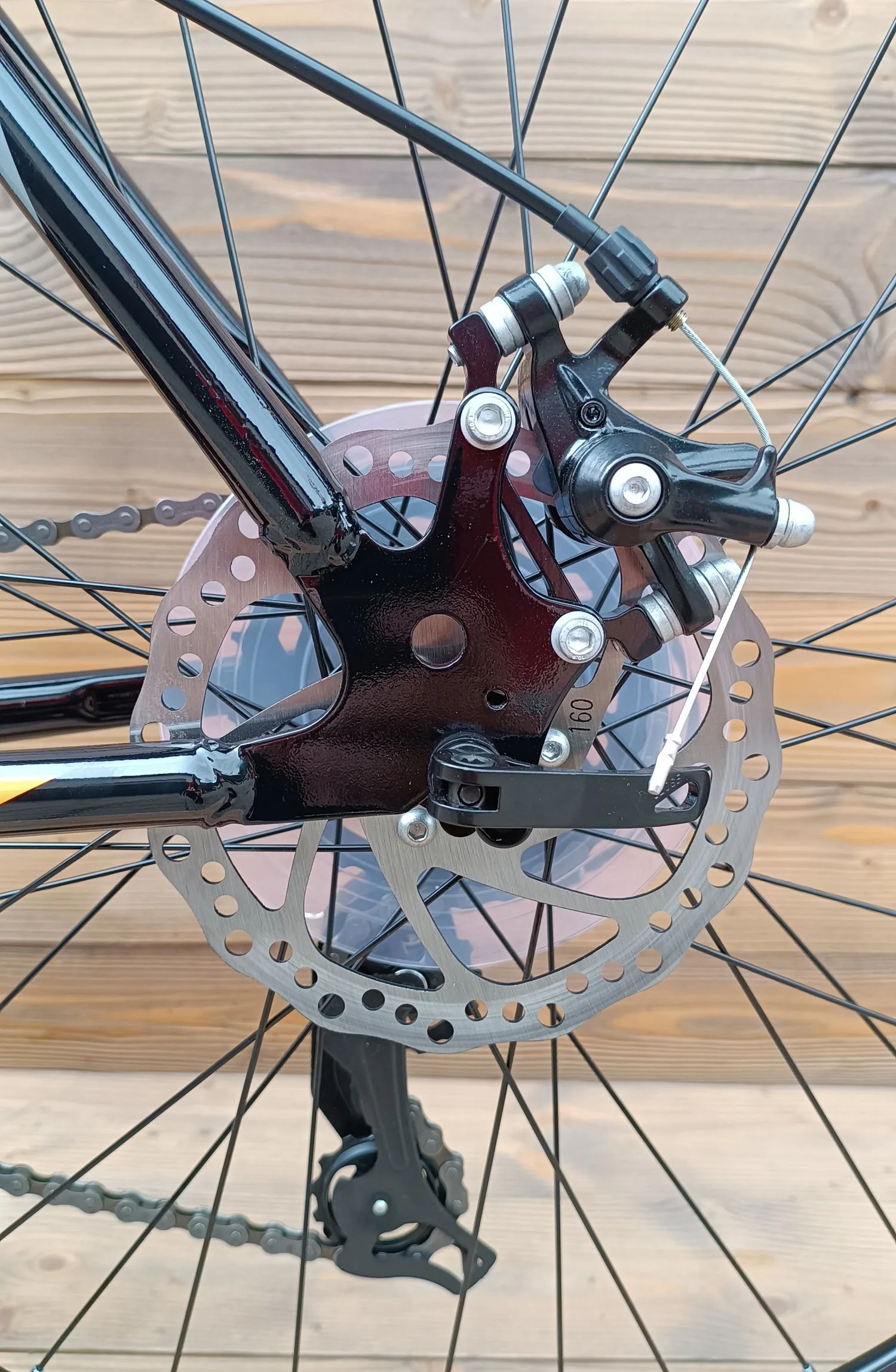 Bicicleta MTB 26 Capriolo Oxygen negru portocaliu 20 - imagine 8