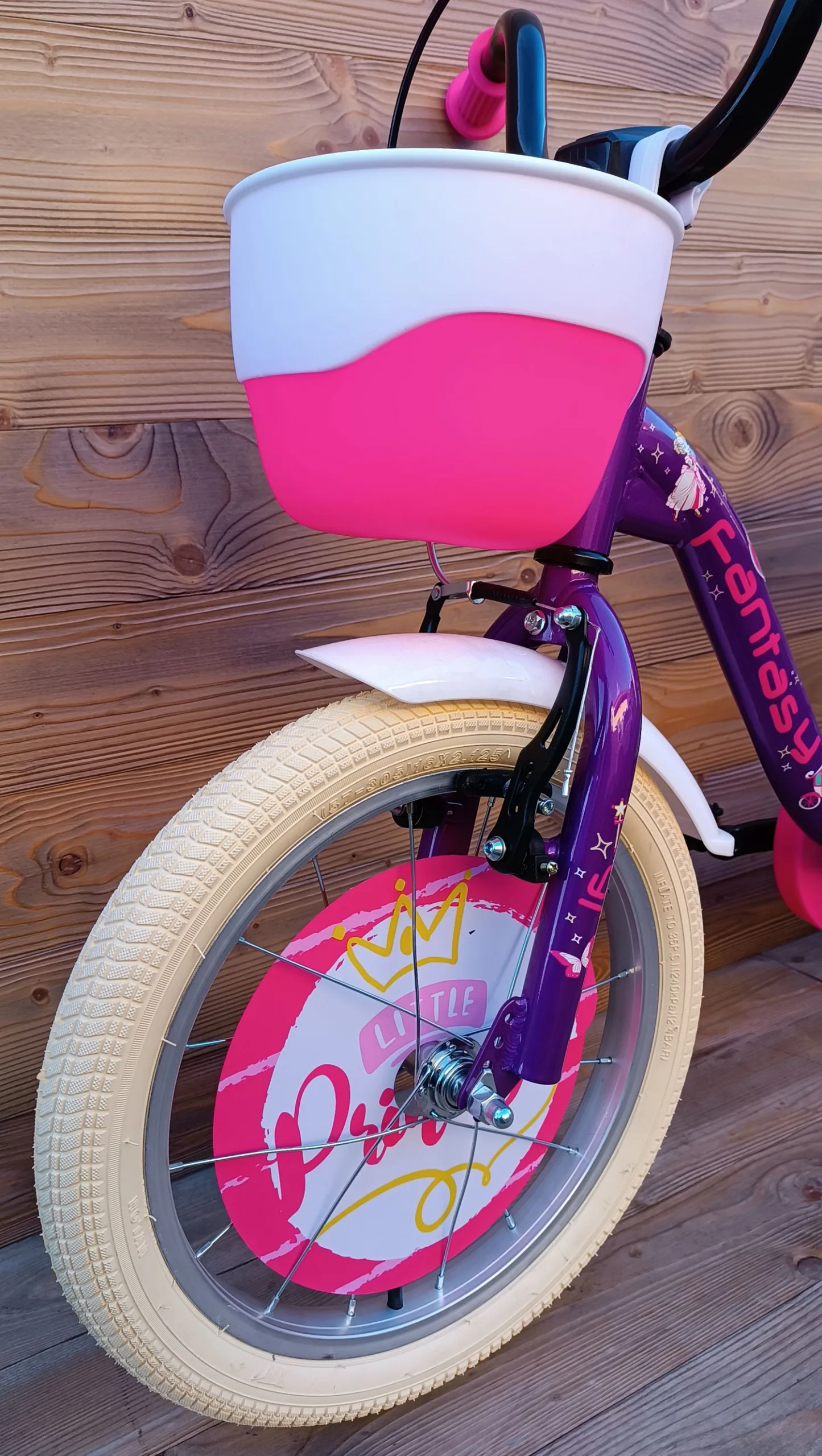 Bicicleta Capriolo Fantasy violet-pink 16 - imagine 3