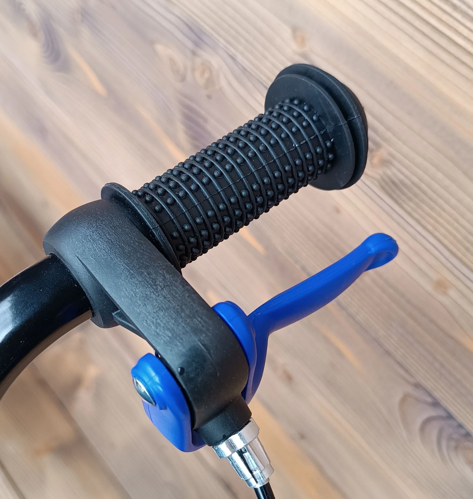 Bicicleta copii 16 Capriolo Mustang albastru alb - imagine 6