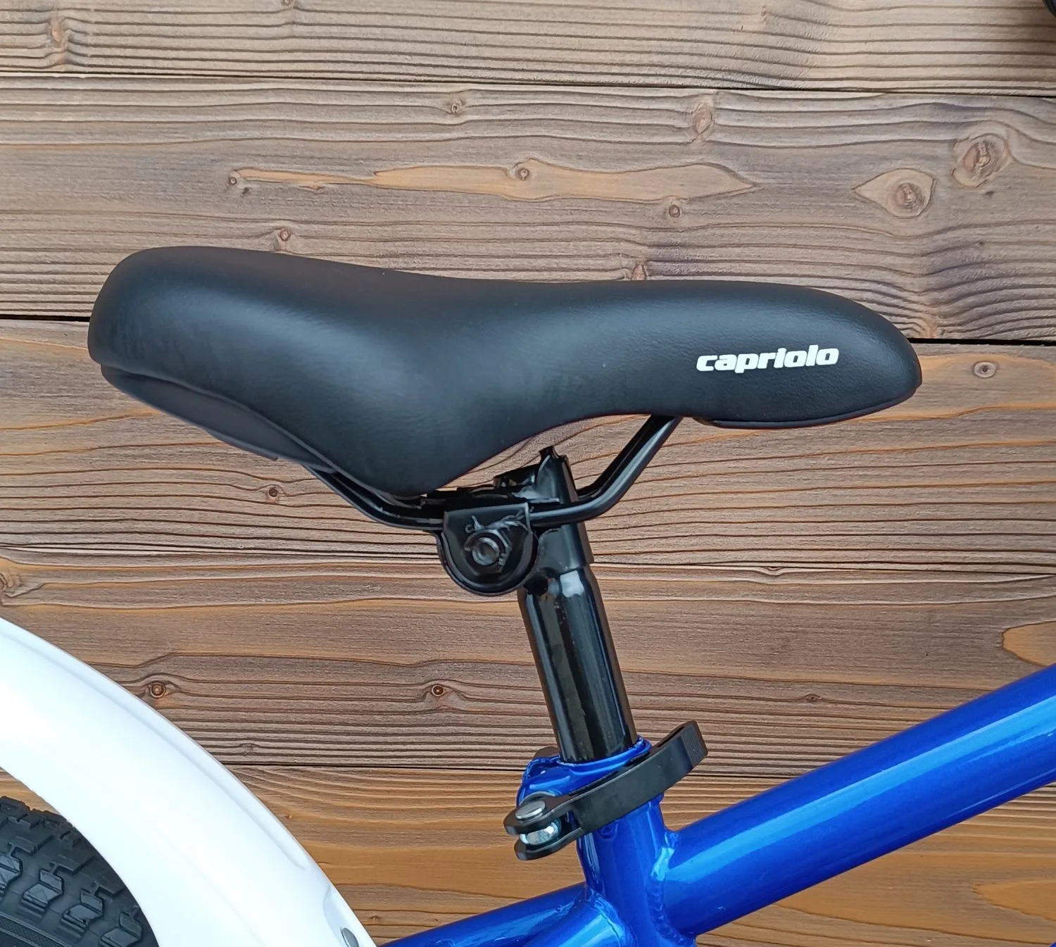 Bicicleta copii 16 Capriolo Mustang albastru alb - imagine 7